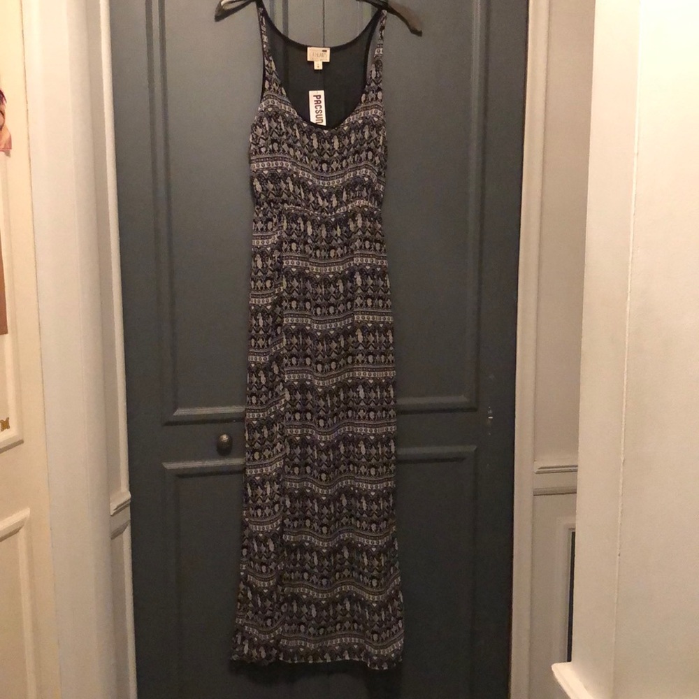 Brand New!! Black and white tribal print sundress